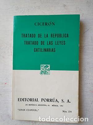 Libros: TRATADO DE LA REPUBLICA - Cicer&oacute;n - Foto 1