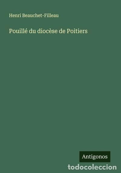 Libros: Pouill&eacute; du dioc&egrave;se de Poitiers- 9783563062067 - Foto 1