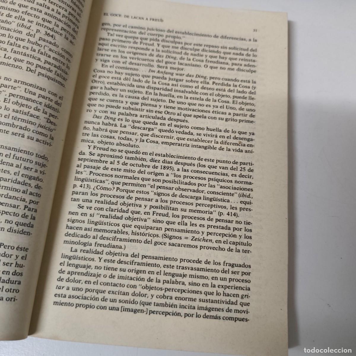 Libros: BRAUNSTEIN N&Eacute;STOR - EL GOCE - Foto 4