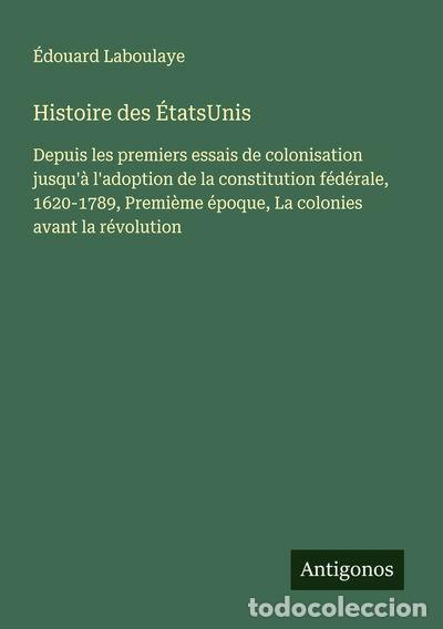 Libri di seconda mano: Histoire des &Eacute;tatsUnis- 9783563058503