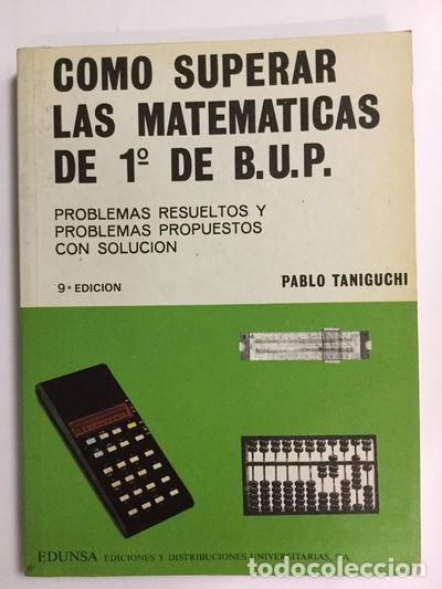 Libros: C&oacute;mo superar las matem&aacute;ticas de 1&ordm; de BUP- 9788485257010 - Foto 1