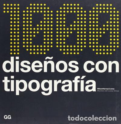 Libros: 1000 Dise&ntilde;os Con Tipograf&iacute;a- 9788425220364 - Foto 1