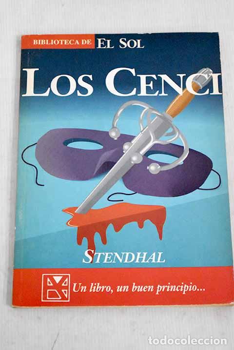 Libros: Los Cenci: La duquesa de Palliano.- Stendhal - Foto 1