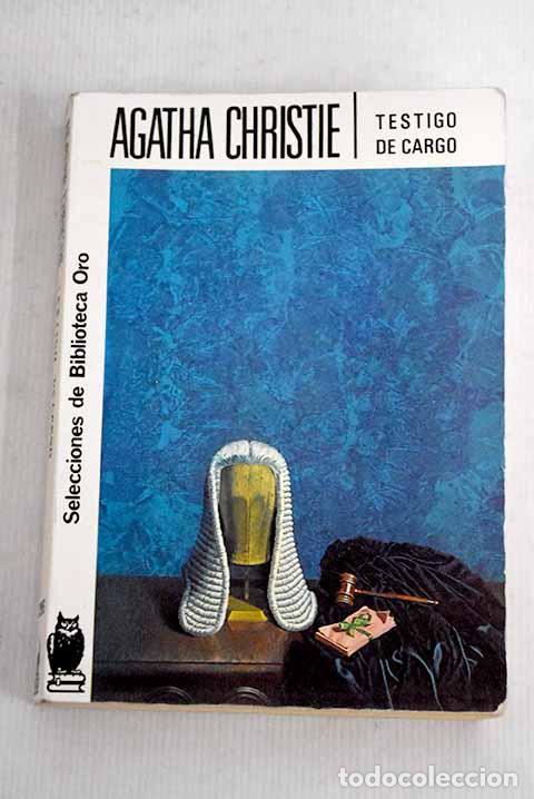 Libros: Testigo de cargo: Christie, Agatha.- Christie, Agatha