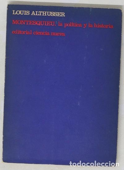 Libros: Montesquieu, la pol&iacute;tica y la historia - Foto 1