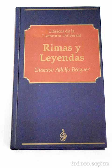 Libros: Rimas: y Leyendas: B&eacute;cquer, Gustavo Adolfo.- B&eacute;cquer, Gustavo Adolfo - Foto 1