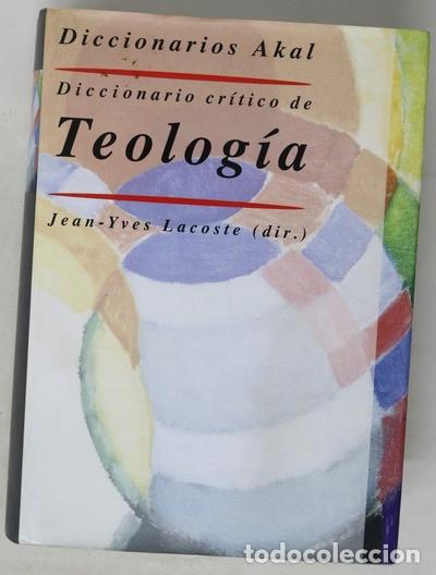 Libros: Diccionario Akal cr&iacute;tico de teolog&iacute;a - Foto 1