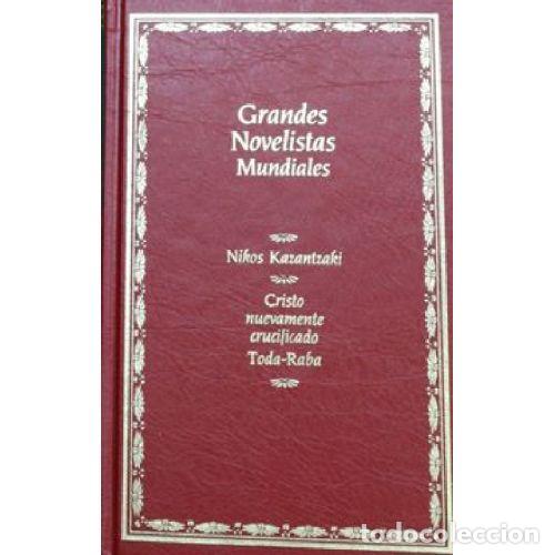 Livros em segunda m&atilde;o: Cristo nuevamente crucificado - Nikos Kazantzakis - Planeta - 1992 - Grandes Novelistas Mundiales
