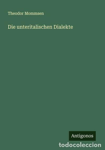 books: Die unteritalischen Dialekte- 9783563407820