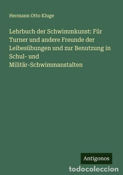 books: Lehrbuch der Schwimmkunst- 9783388902517