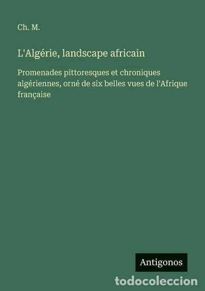 books: L'Alg&eacute;rie, landscape africain- 9783563048306
