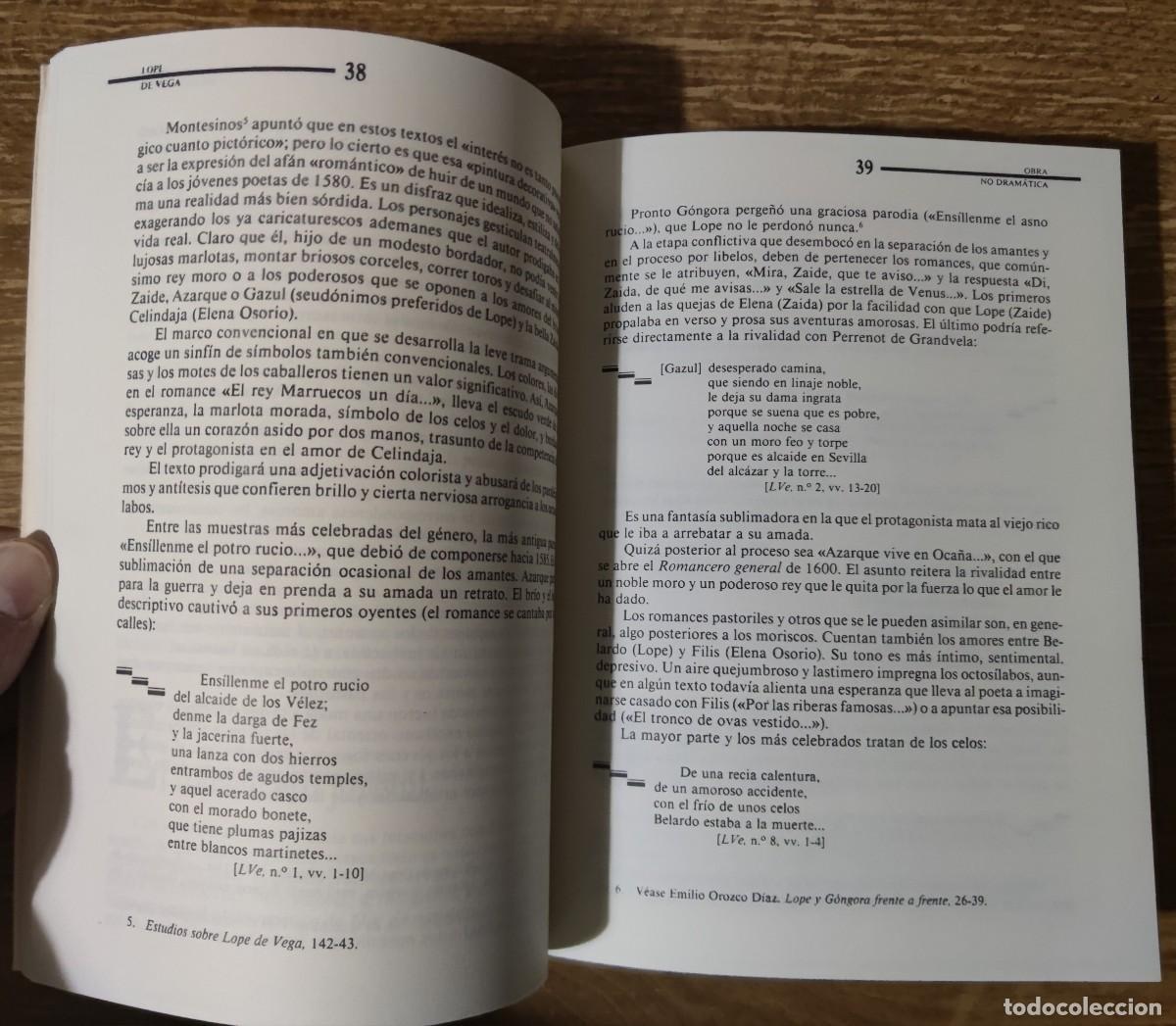 Libros: Libro - Lope de Vega (1990) Felipe B. Pedraza Jim&eacute;nez - Foto 3