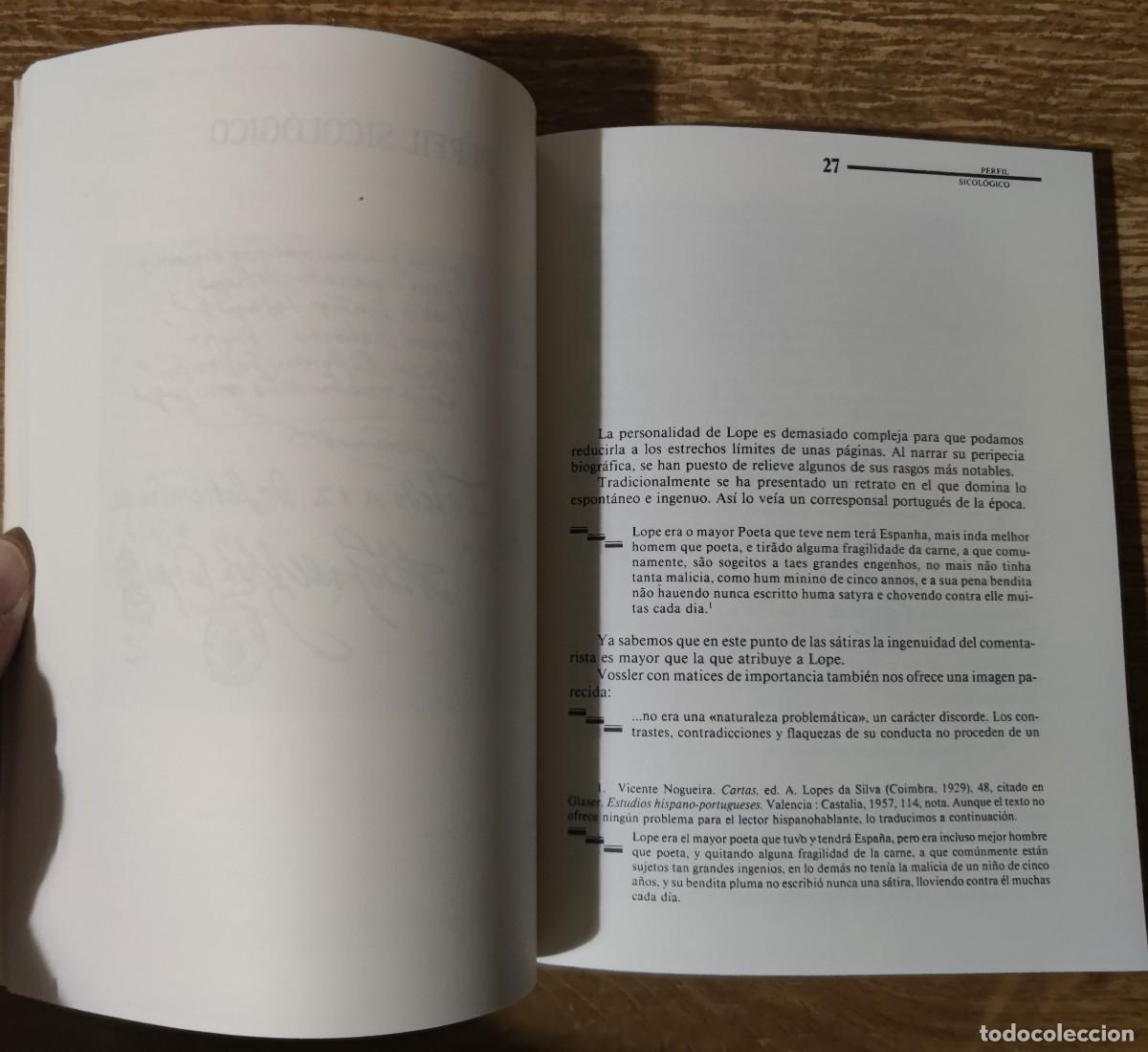 Libros: Libro - Lope de Vega (1990) Felipe B. Pedraza Jim&eacute;nez - Foto 4