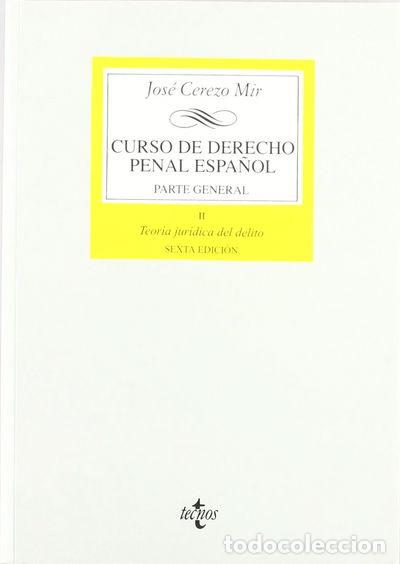 books: Curso de Derecho Penal Espa&ntilde;ol II- 9788430932214