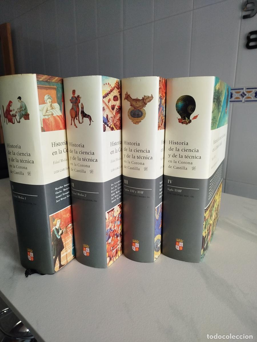Libros: Historia de la ciencia y de la t&eacute;cnica en la Corona de Castilla (4 Vol.) - VV. AA