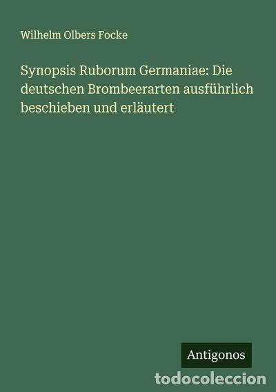 Livres: Synopsis Ruborum Germaniae- 9783386346405