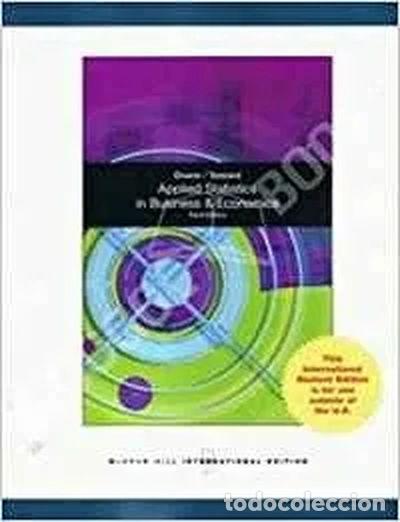 Livres: Applied Statistics in Business and Economics- 9780071220705