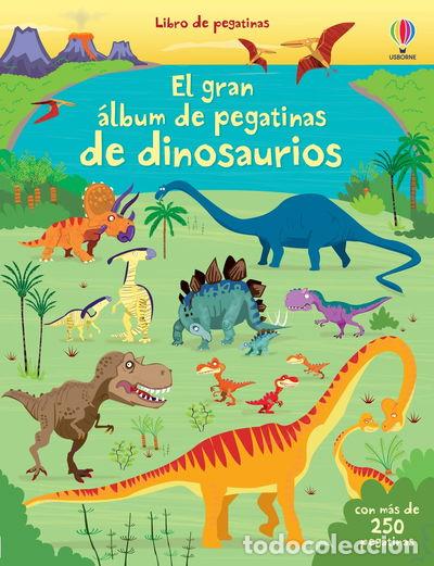 Libros: El gran &aacute;lbum de pegatinas de dinosaurios- 9781409562269
