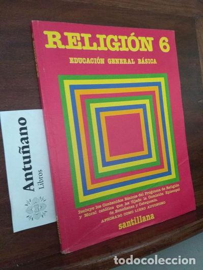 Libros: Religi&oacute;n 6 EGB- 9788429423730