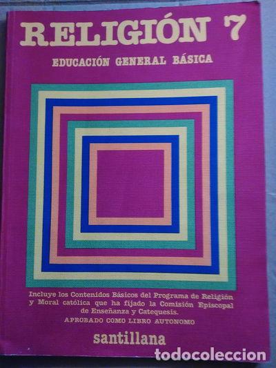 Libros: Religi&oacute;n, 7 egb- 9788429422306