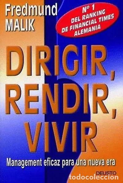 Livres: Dirigir, rendir, vivir- 9788423420094