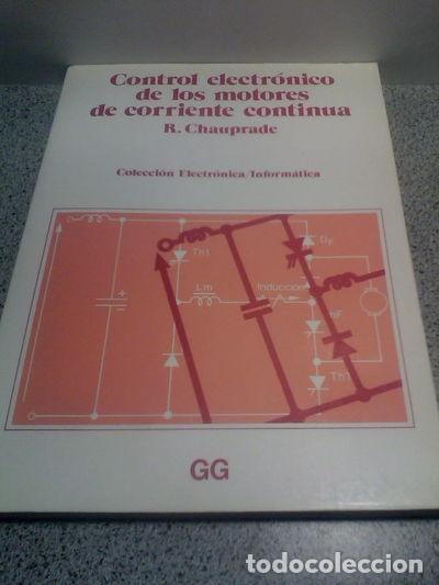 Livres: Control electr&oacute;nico de los motores de corriente continua- 9788425211645