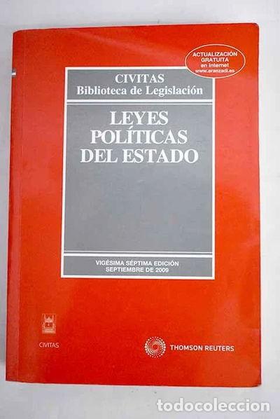 Livres: Leyes pol&iacute;ticas del Estado- 9788447032624