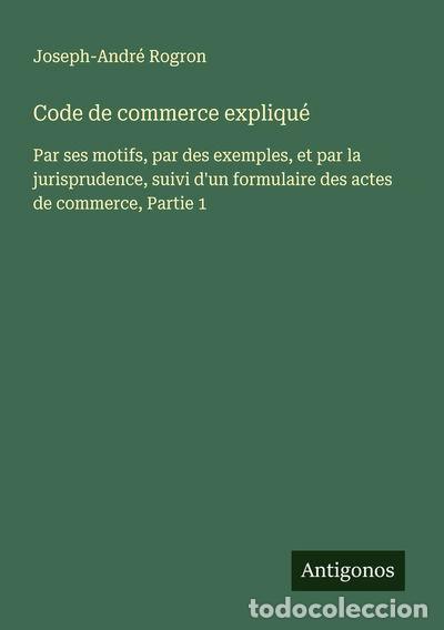 books: Code de commerce expliqu&eacute;, Partie 1- 9783563066577