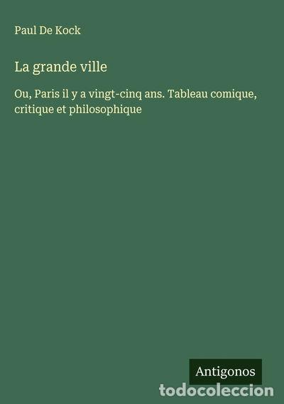 B&uuml;cher: La grande ville- 9783563022900