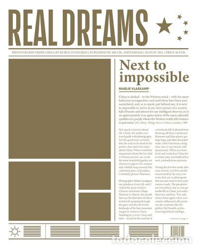 Livres: Real Dreams- 9789090343259