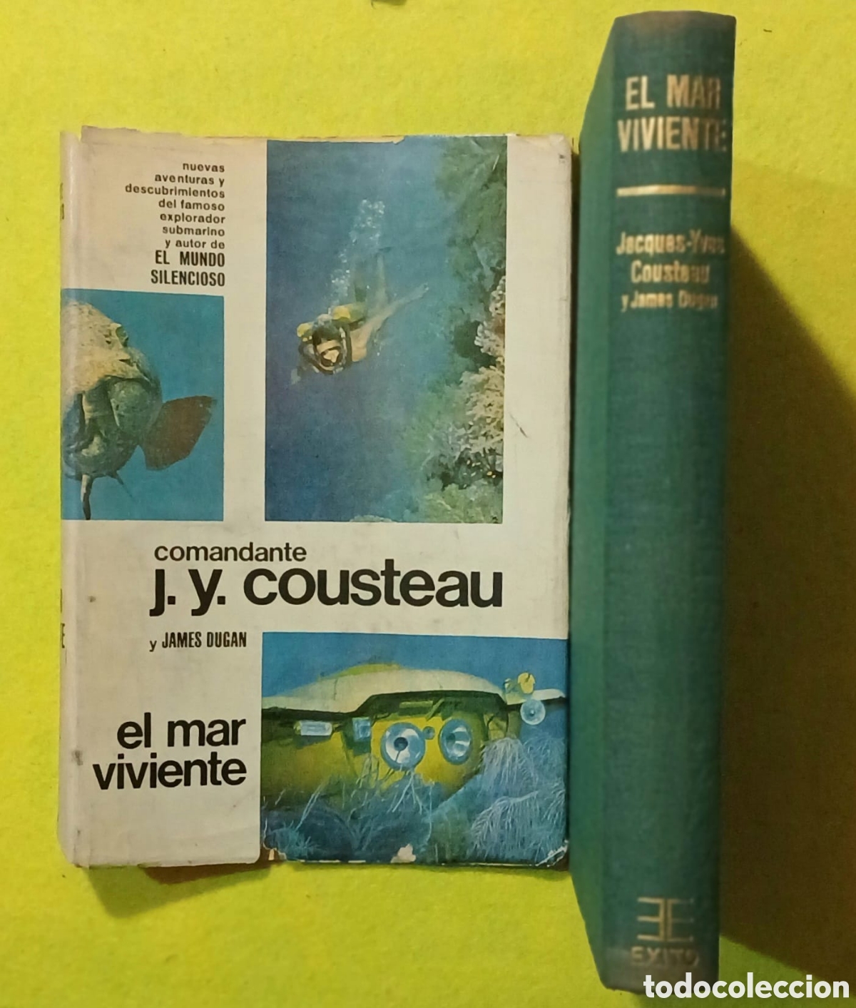 Libros: El mar viviente, Cousteau - Foto 1
