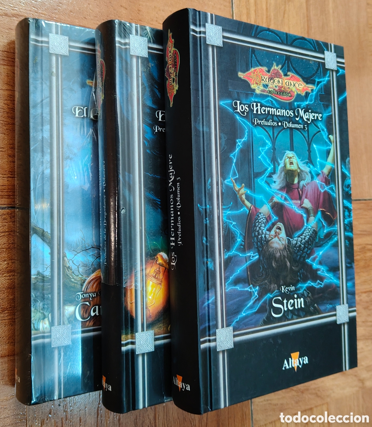Libros: Preludios de la Dragonlance � 3 Vol&uacute;menes � Completa � Altaya - VV. AA. - Foto 2