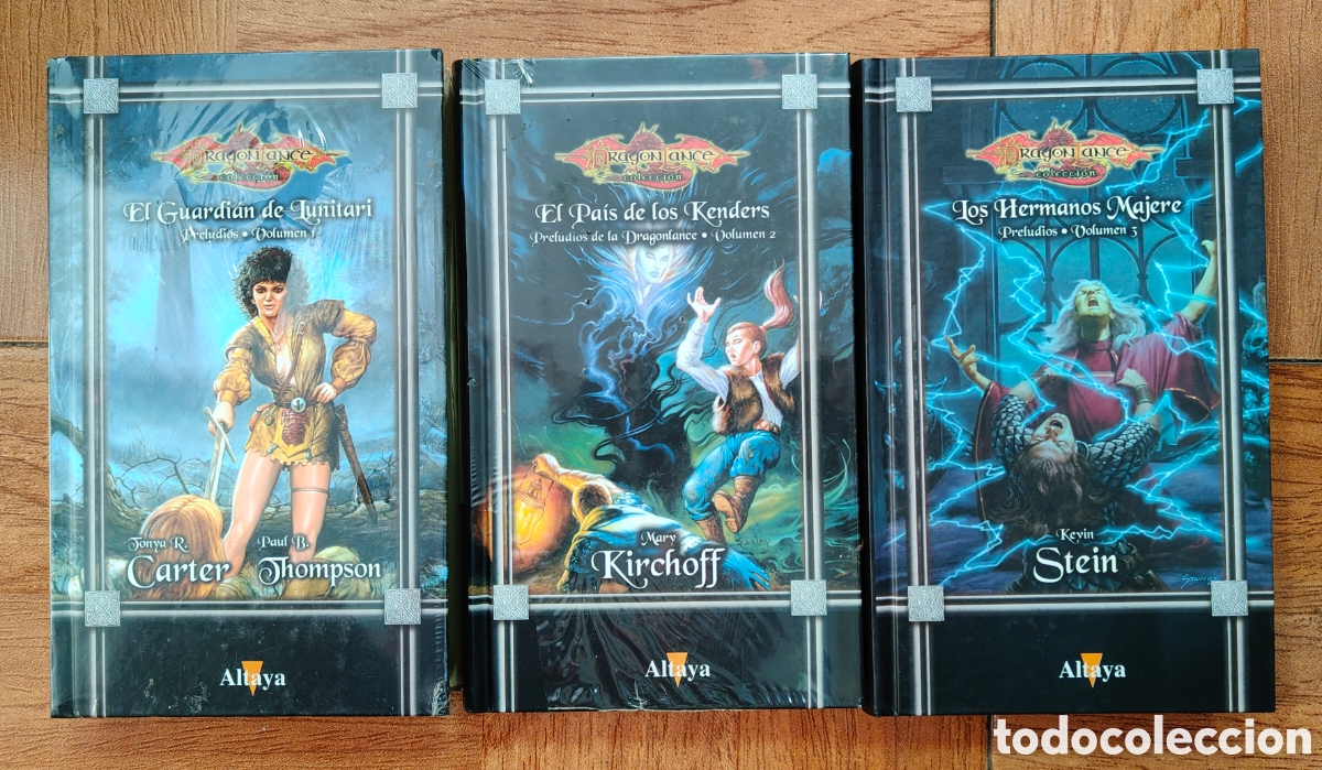 Libros: Preludios de la Dragonlance � 3 Vol&uacute;menes � Completa � Altaya - VV. AA. - Foto 1