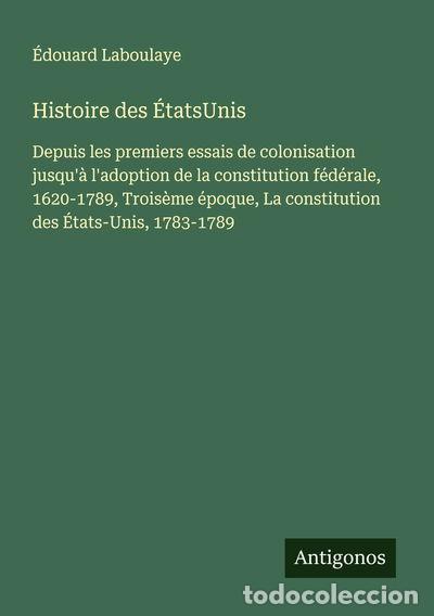 Livres: Histoire des &Eacute;tatsUnis- 9783563063095