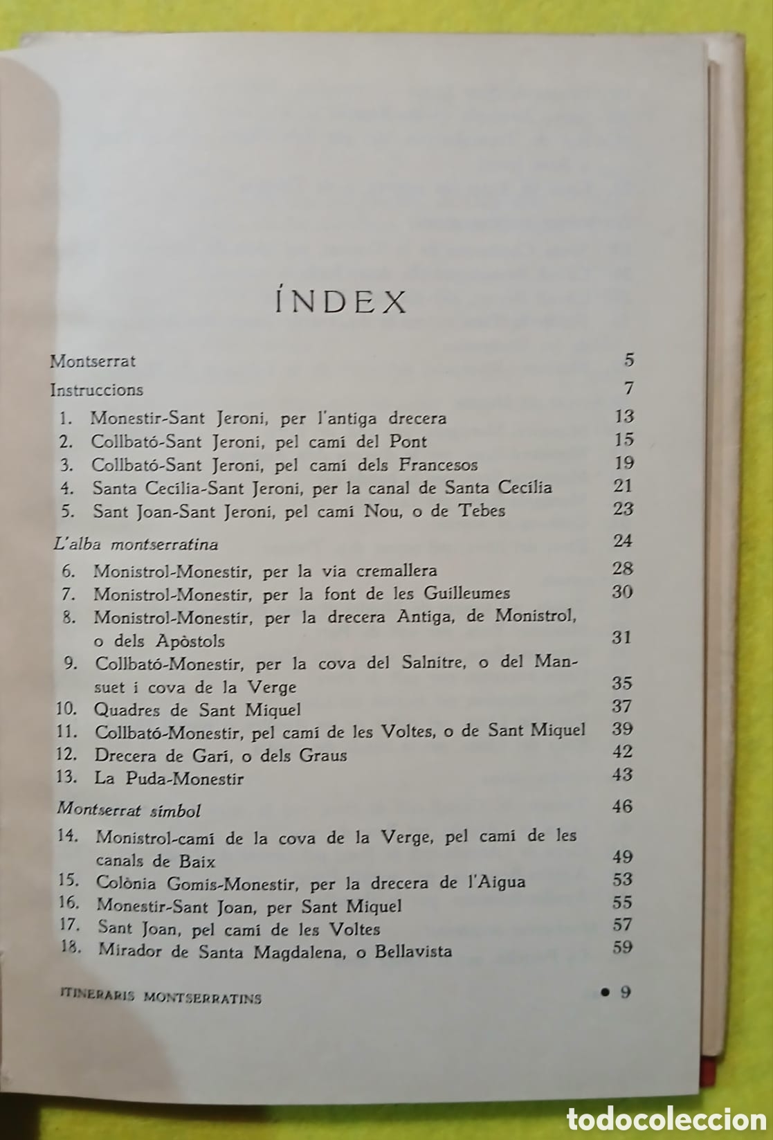 Libros: Itineraris montserratins - Foto 3