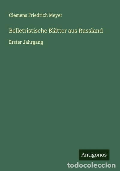 books: Belletristische Bl&auml;tter aus Russland- 9783563143964