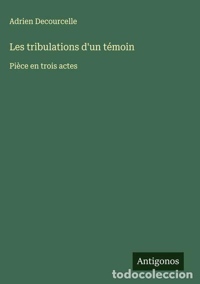 Livres: Les tribulations d'un t&eacute;moin- 9783563073445