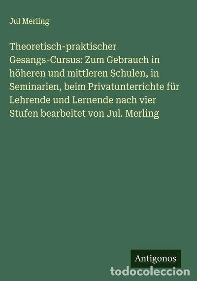 Livres: Theoretisch-praktischer Gesangs-Cursus- 9783386180047