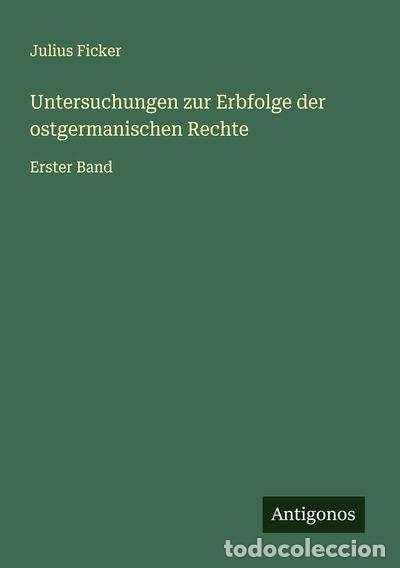 books: Untersuchungen zur Erbfolge der ostgermanischen Rechte- 9783563412275