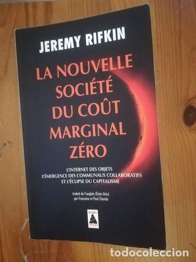 books: La nouvelle soci&eacute;t&eacute; du co&ucirc;t marginal z&eacute;ro- 9782330058821