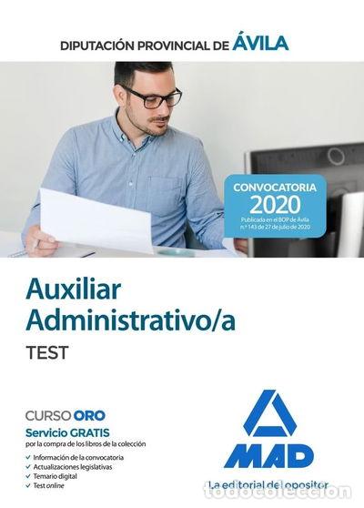 books: Auxiliar Administrativo de la Diputaci&oacute;n Provincial de &Aacute;vila. Test- 9788414233597