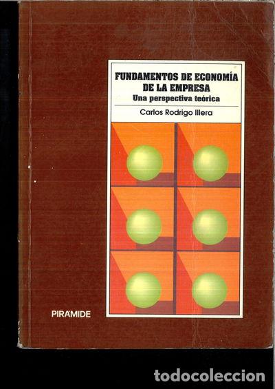 books: Fundamentos de econom&iacute;a de la empresa- 9788436808025