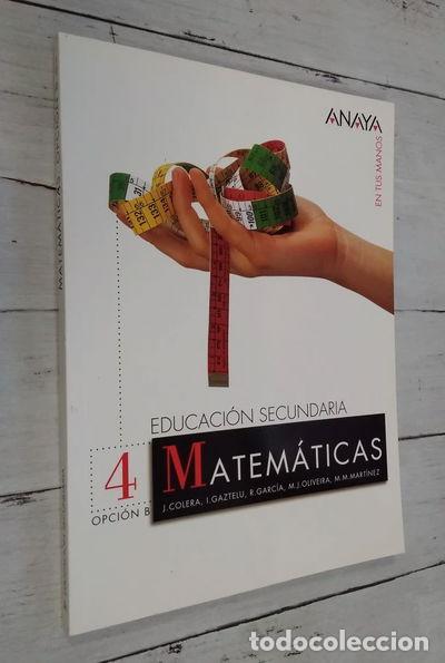 Libros: Matem&aacute;ticas 4- 9788466719995 - Foto 1