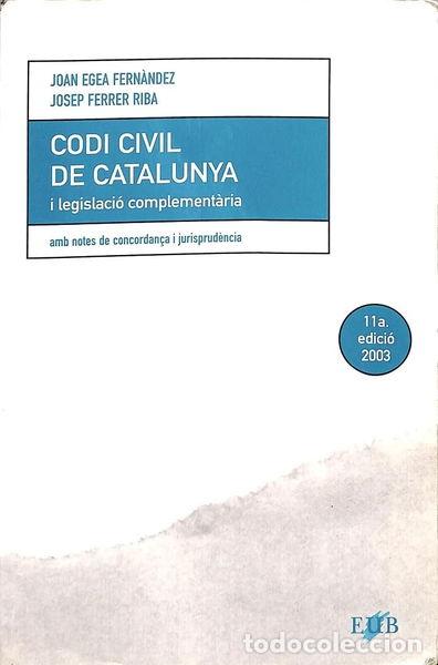 books: Codi Civil de Catalunya- 9788483120408