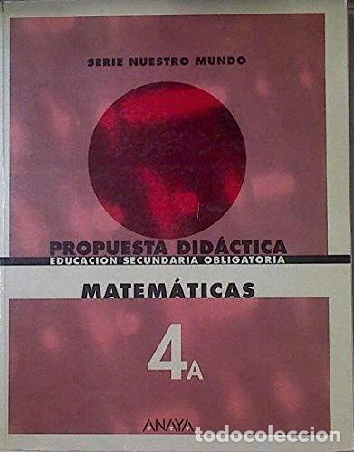 Libros: Matem&aacute;ticas 4A- 9788420778952 - Foto 1