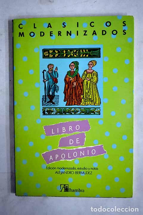 Libros: Libro de Apolonio: : Alhambra.