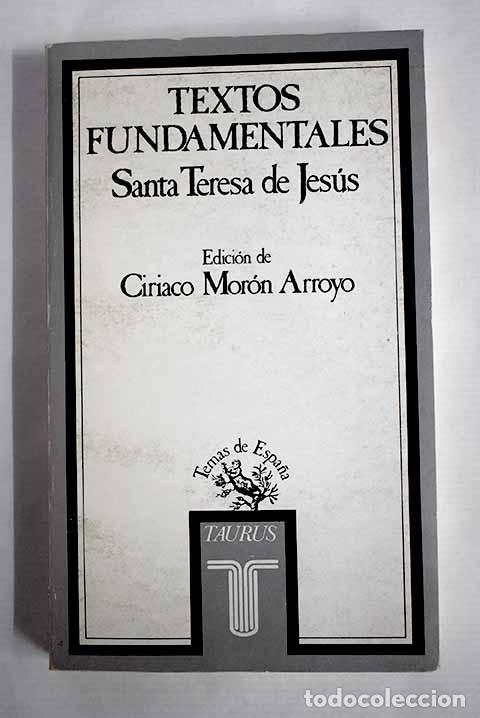 Libros: Textos fundamentales.- Jes&uacute;s, Santa Teresa de