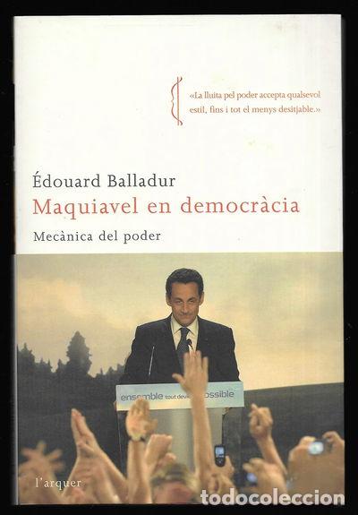 Libros: Maquiavel en democr&agrave;cia- 9788496499713