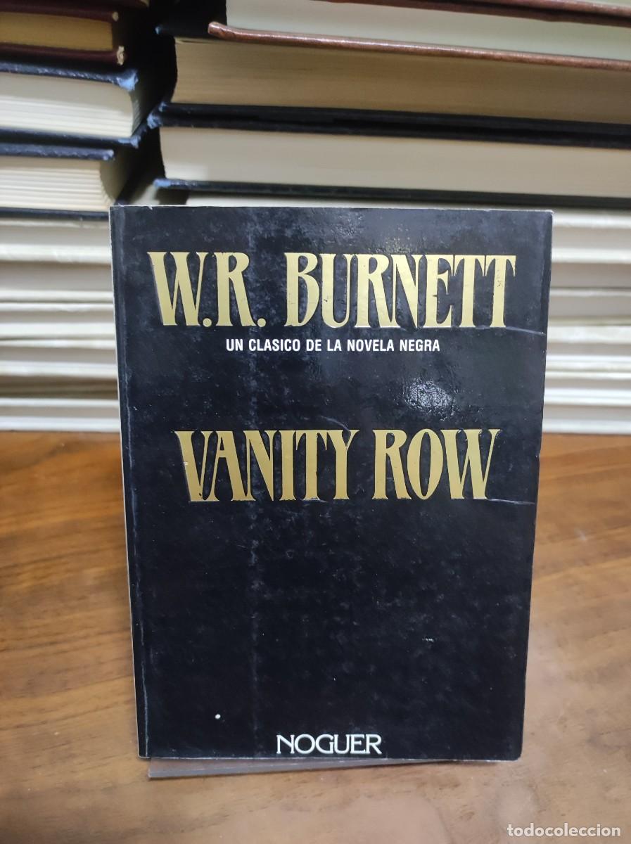 Libros: Vanity Row W.R. Burnett Noguer - Foto 1
