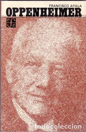 Libros: AYALA, Francisco.- - Oppenheimer. - Foto 1
